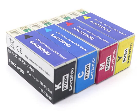 Epson Compatible SJIC22P Ink Cartridges Full Set